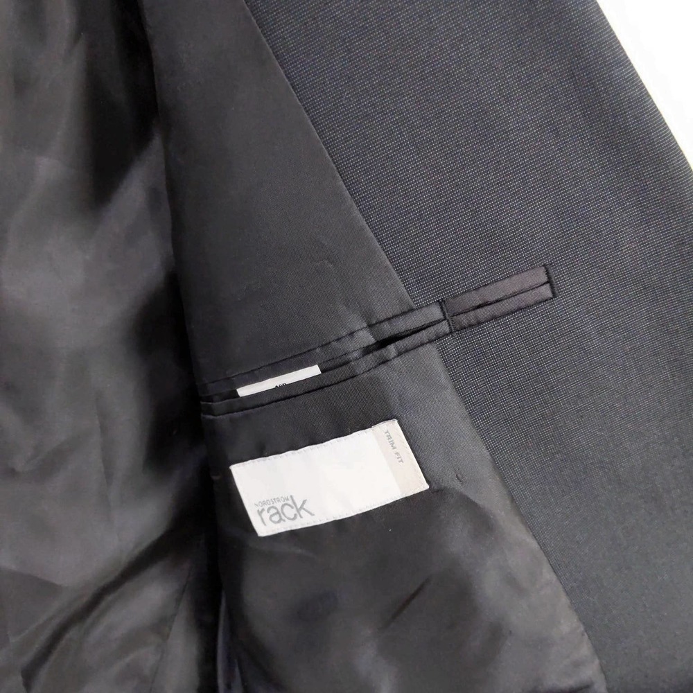 Nordstrom Rack Two Button Notch Lapel Trim Fit Suit Jacket Blazer — image 8 of 8